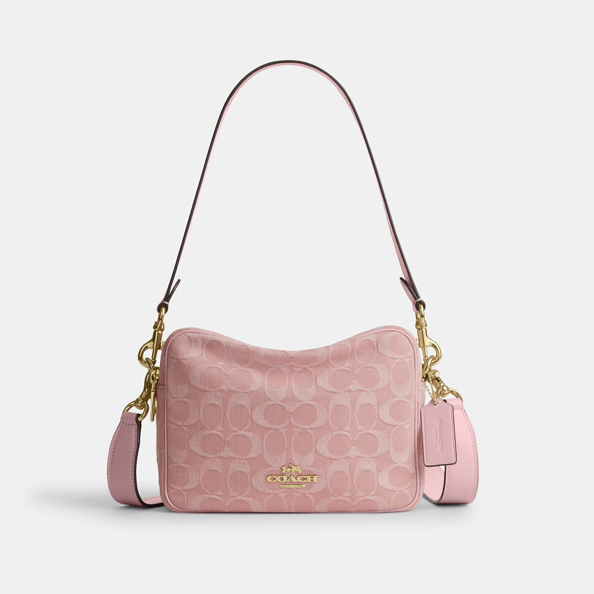 Coach Outlet Carey Crossbody Bag In Signature Denim Nwt